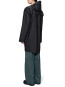 Long rain jacket black 