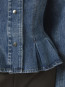 Rivora denim peplum jacket blue 