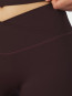 Sabina wrap leggings burgundy 
