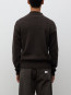 Sagvatnet wool roll neck brown 