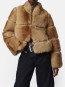 Sai mink coat blonde mink 