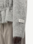 Salo v-neck pullover grey mel 
