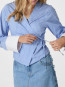 Salvia stripe shirt light blue 
