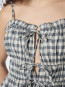Seylor check top black 