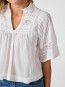 Siama s voile blouse white S
