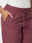 Sonar linen pants dark rose 