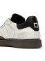 Sporty calf sneaker white taupe 