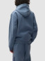 Stencil sunfade zip hoodie navy 