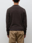Stensmark lambswool pullover brown 