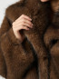 Stephanie faux fur brown 