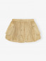 Stretch cotton mini skirt lark S
