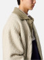 Textured franko cardigan lt beige 
