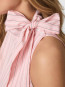 Veda stripe top rose 