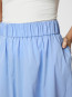 Yara long poplin skirt sky blue 