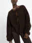 Zusie cardigan chocolate 