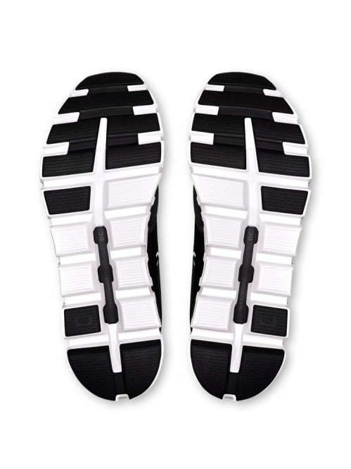 Cloud 6 wide men sneaker black white 