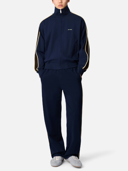Curb track pants navy 