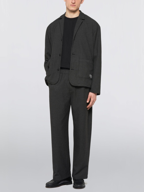 Edison blazer dk grey 