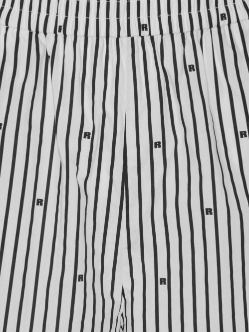 Poplin shorts black comb Poplin shorts black comb 