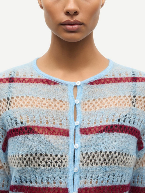 Sahera cardigan blue multi 
