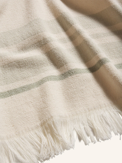 Striped towel clay 