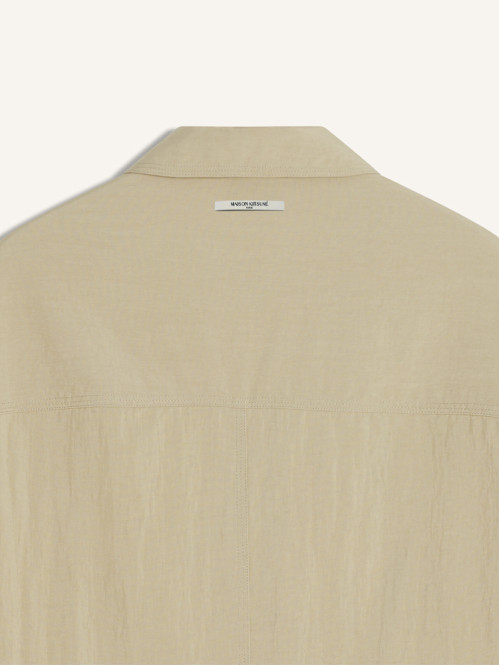 Zipped jacket tea leaf 