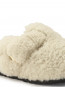 Boston big buckle teddy eggshell 