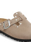Boston rivet border sandals taupe 