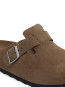 Boston suede sandals dark tea 