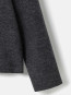 Boiled wool overshirt dk grey mel 