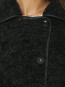 Castor faux fur jacket black 