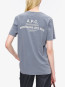 T-shirt apc printemps lt blue 