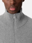 Core zip-up sweater grey mel 