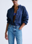 Hailey coverups shirt dark blue S