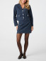 Manua denim structure jacket dk blue 