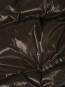 Rhea shiny puffer jacket chocolate brown 