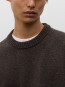 Stensmark lambswool pullover brown 