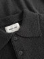 WWvisti polo knit p black 
