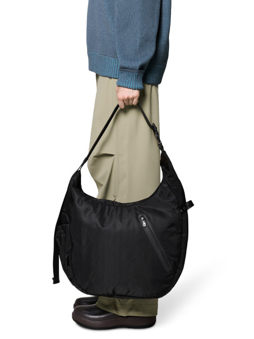 Delphi shoulder bag large black 