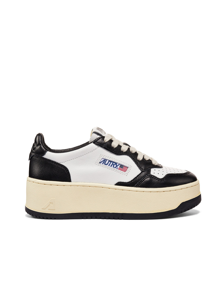 Platform low wmn sneaker white black Fashion online kaufen bei peoples place