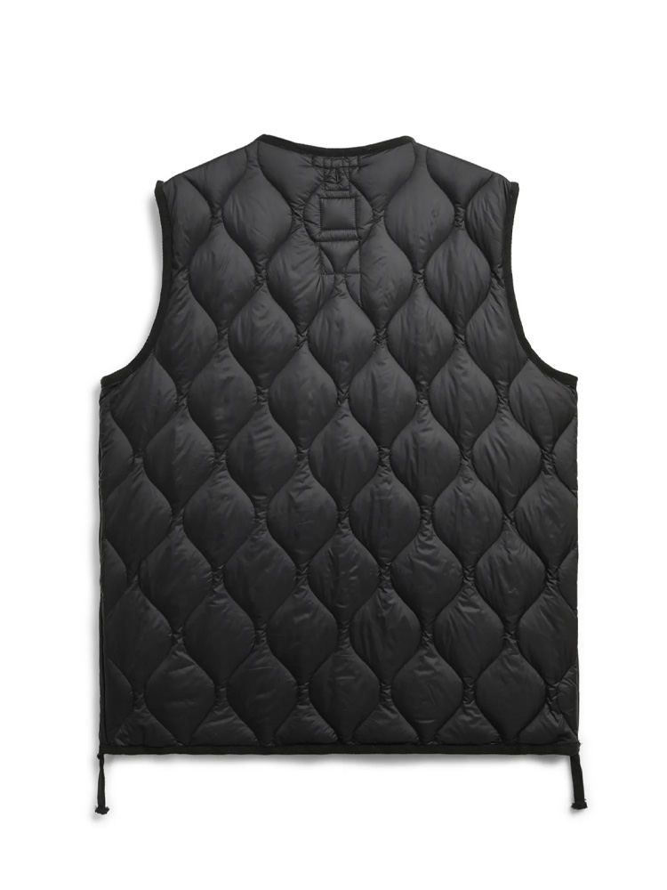 Military v neck down vest black Fashion online kaufen bei peoples place