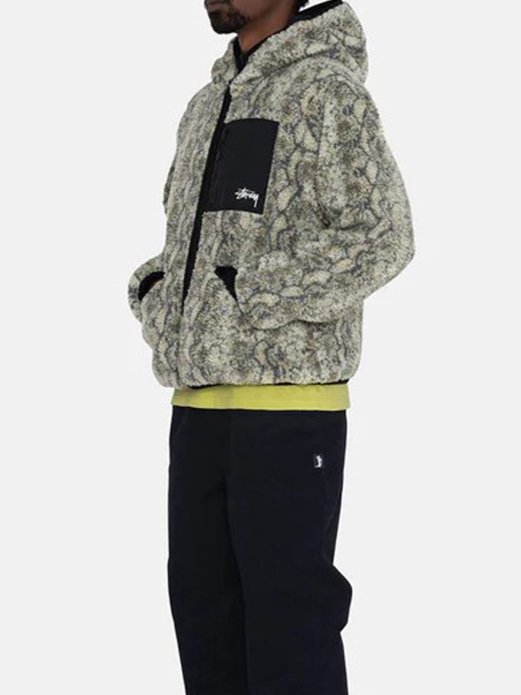 春トレンドの通販 stussy snake jacguard sherpa jacket www.optikheep.de