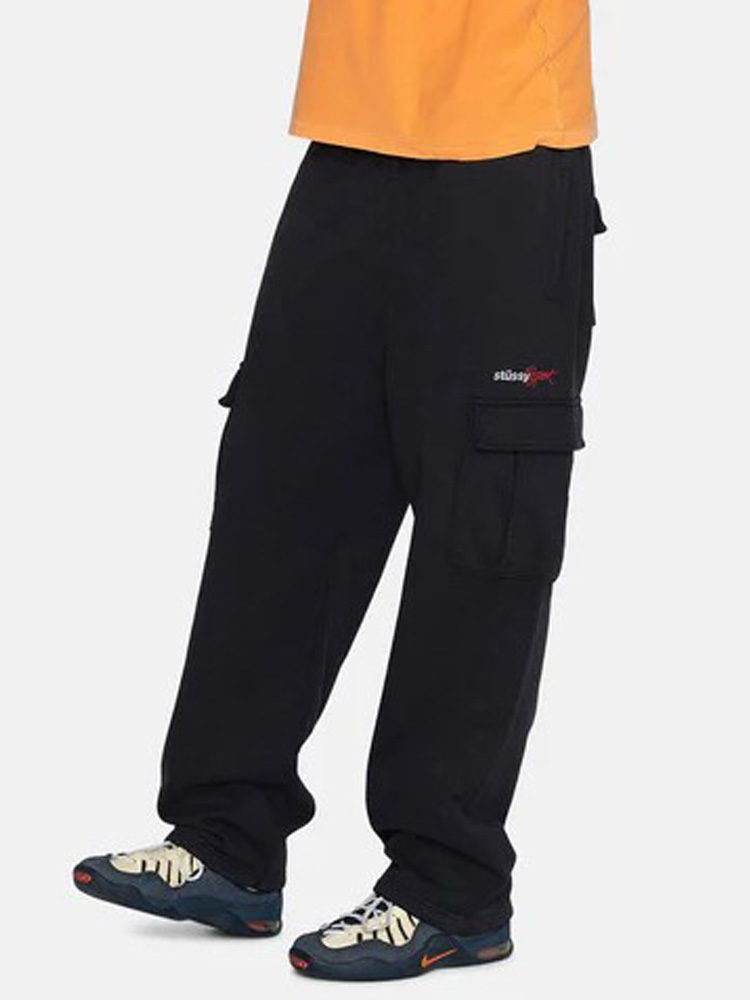 Sport cargo fleece pant black | Fashion online kaufen bei peoples place